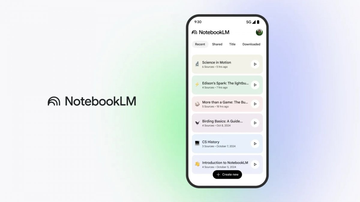 NOTBOOKLM: Native app ends up on Android smartphones and iPhones