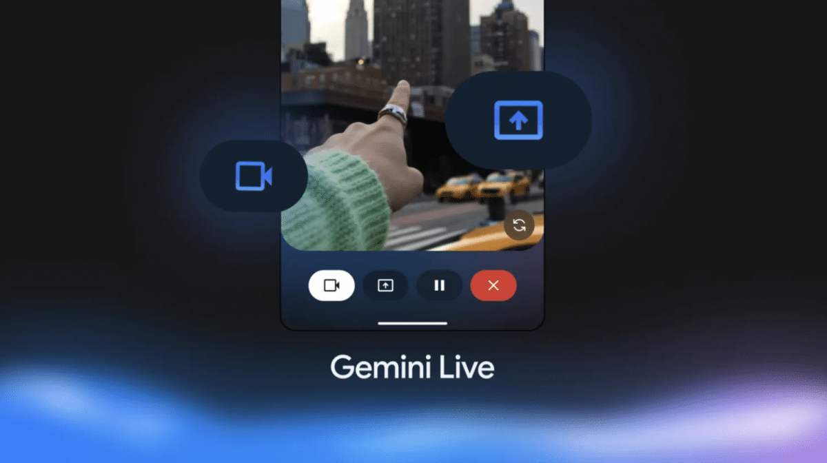 Android and iPhones: Gemini live with camera and screen release is distributed