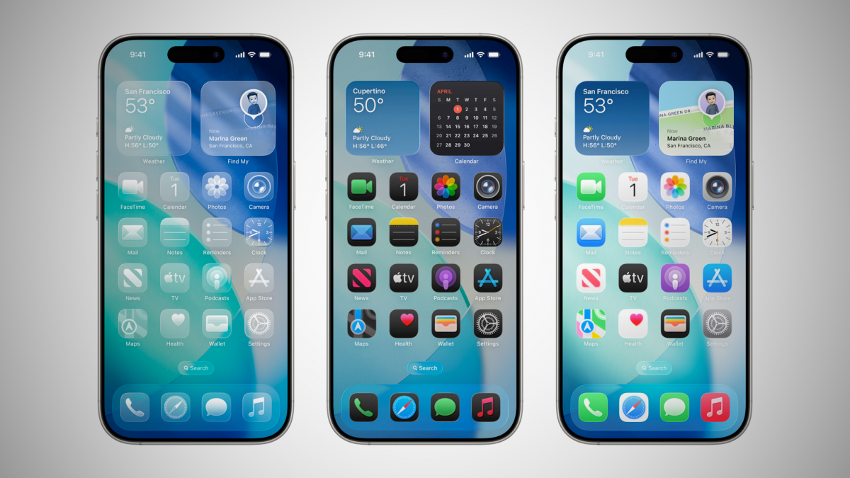 Liquid Glass in iOS 26: Apple allows reduction in transparency