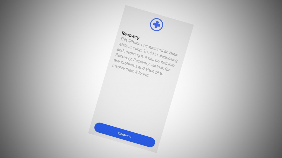 New recovery assistant: iOS 26 can repair yourself