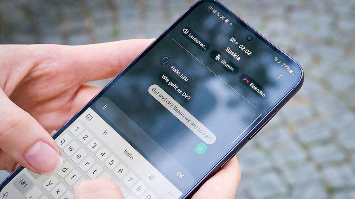 Real-time text: Handynis users can chat soon during the phone call