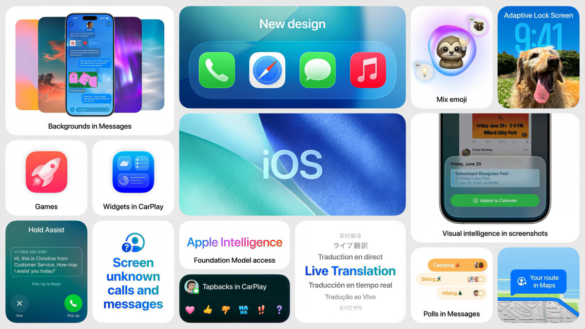 iOS 26: Which features are missing on which devices