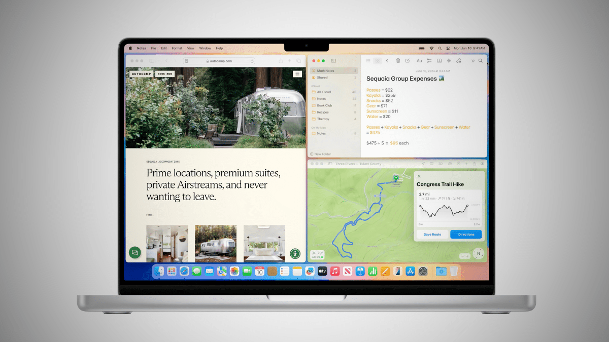 Tip: Activate window arrangements in MacOS Sequoia