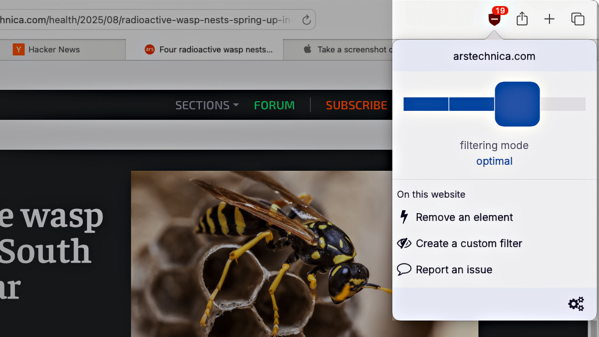 Advertising blocker Ublock Origin as a lite version for the first time for Apple's Safari
