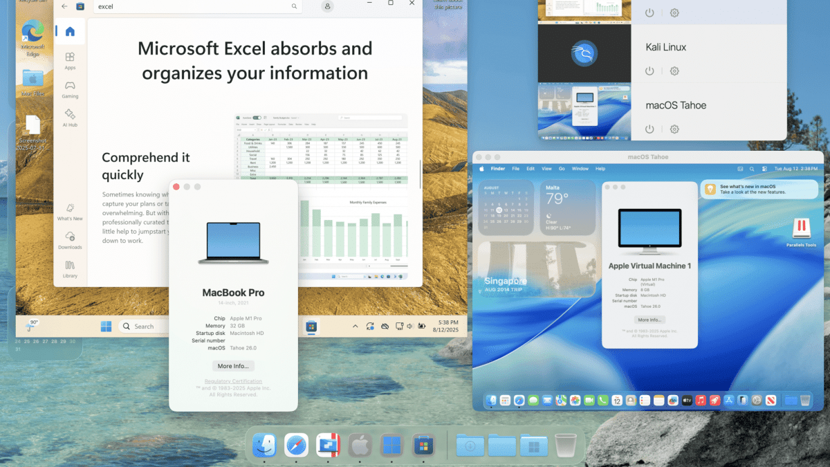 Parallels desktop 26: Adjustments for MacOS 26 and more