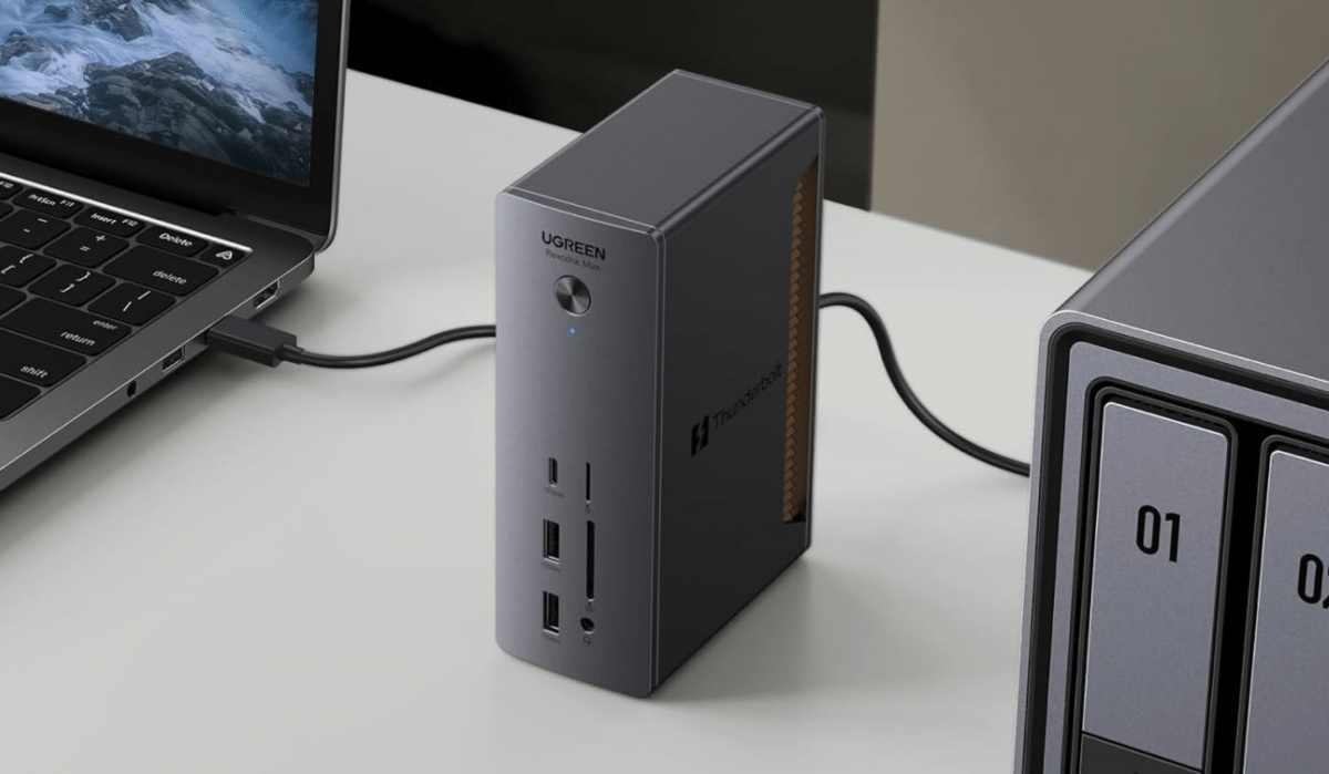 12 to 1: Thunderbolt-5-dock from Ugreen in the test