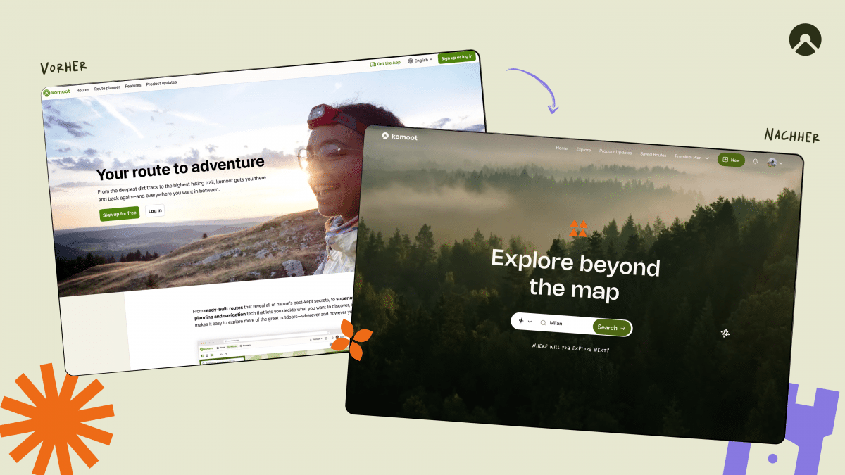 After sale and layoffs: Komoot gets fresh design