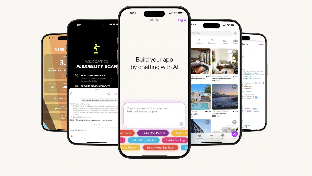 Bitrig: iPhone app develops apps directly on the device