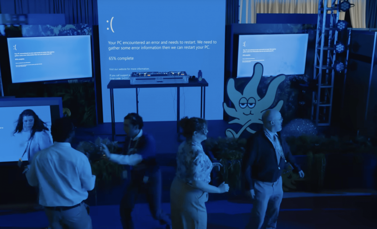 New Apple ad makes fun of CrowdStrike bug