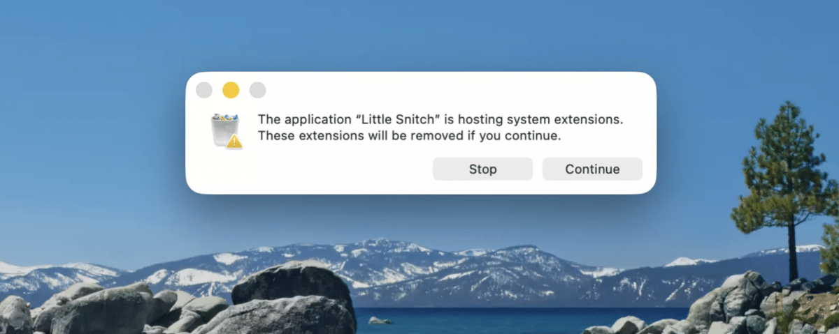 System extensions remain: Old bug from macOS 15.3 also in Tahoe